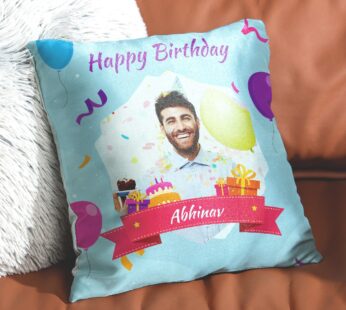 Birthday Personalized Cushion