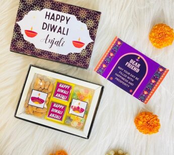 Appetizing Personalised Diwali Chocolate Gift Pack