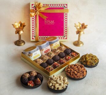 Diwali Dry Fruits N Laddu Gift Pack