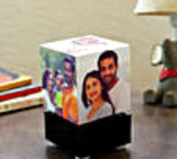 Personalized Rotating Mini Lamp